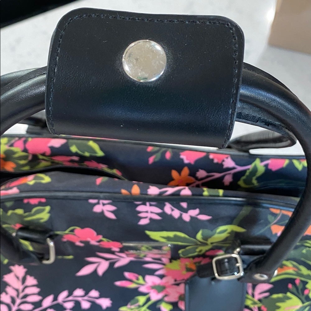 Floral Isaac Mizrahi Black  Bag - Picture 3 of 16